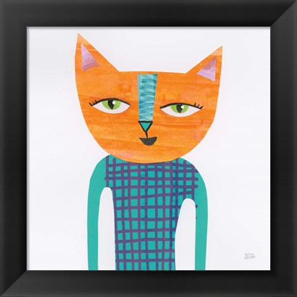 Framed Cool Cats II Print