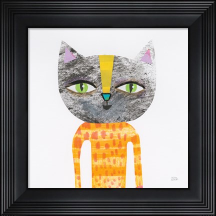 Framed Cool Cats I Print