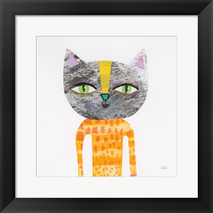 Framed Cool Cats I Print