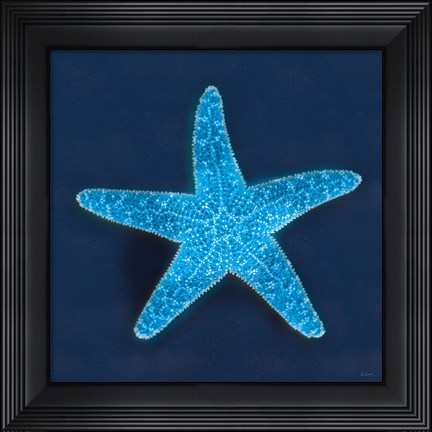 Framed Cyanotype Sea III Print