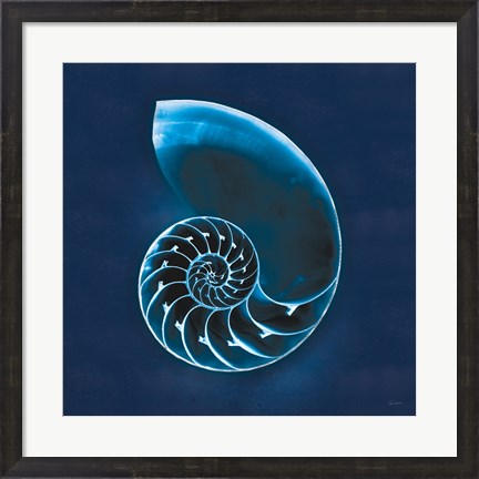 Framed Cyanotype Sea II Print