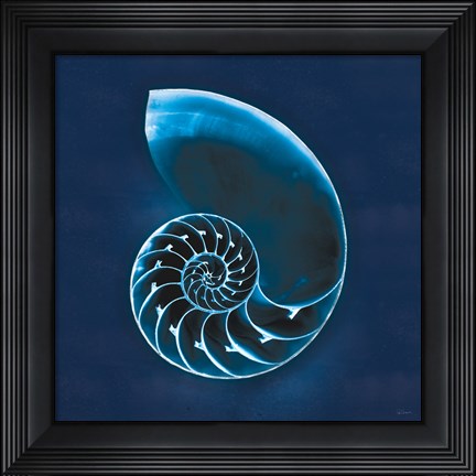 Framed Cyanotype Sea II Print