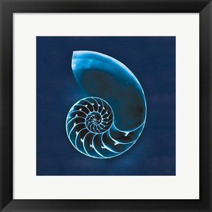 Framed Cyanotype Sea II Print