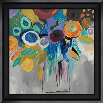 Framed Burst of Magic Print