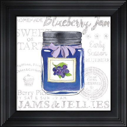 Framed Canning Kitchen II Print