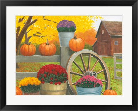 Framed Autumn Affinity II Print