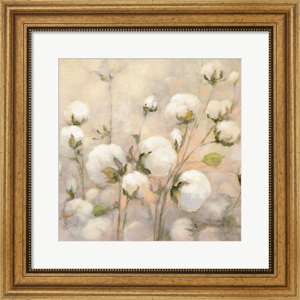 Framed Cotton Field Crop Print