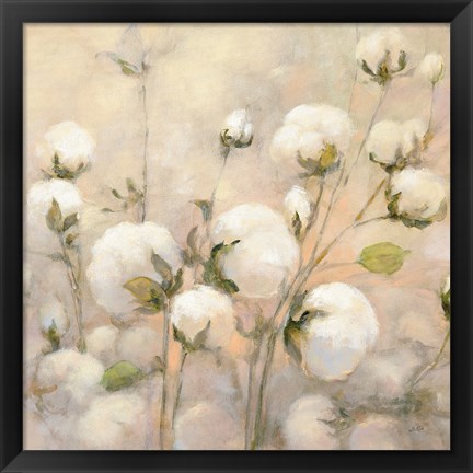 Framed Cotton Field Crop Print