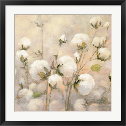 Framed Cotton Field Crop Print