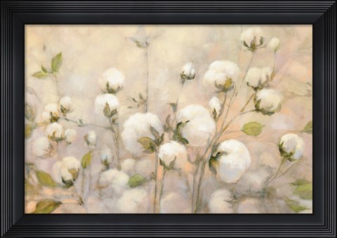 Framed Cotton Field Print