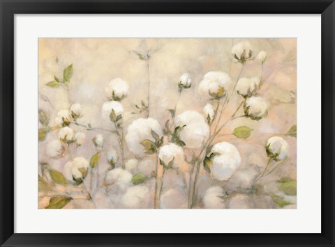 Framed Cotton Field Print