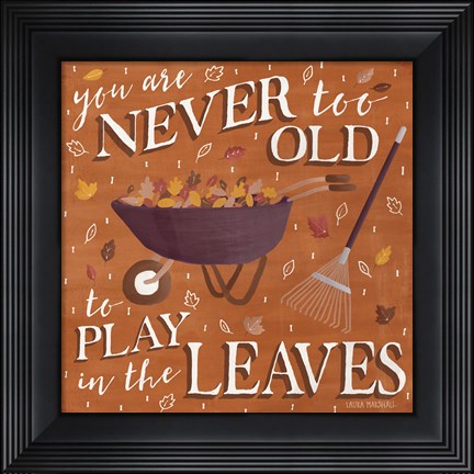 Framed Autumn Enchantment VII Print