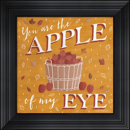 Framed Autumn Enchantment IV Print