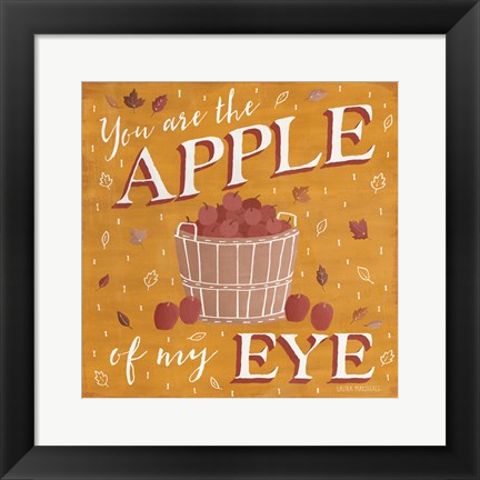 Framed Autumn Enchantment IV Print