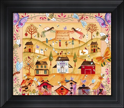 Framed Lord is Good to All Print
