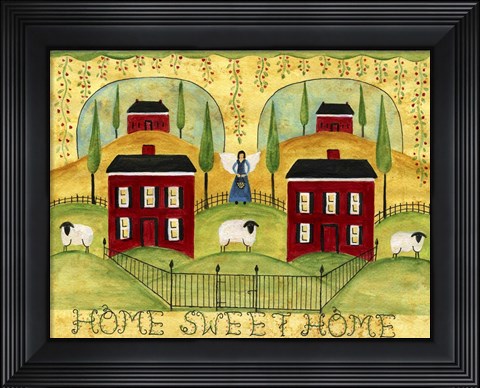 Framed Homesweethome Print