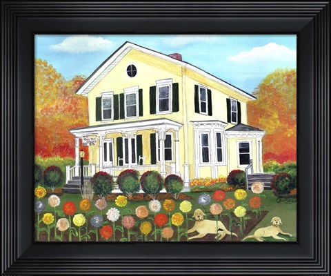 Framed Inn The Village Bed And Breakfast Print