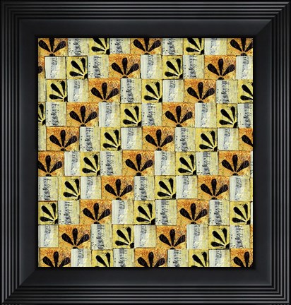 Framed Blessings Footprints Print