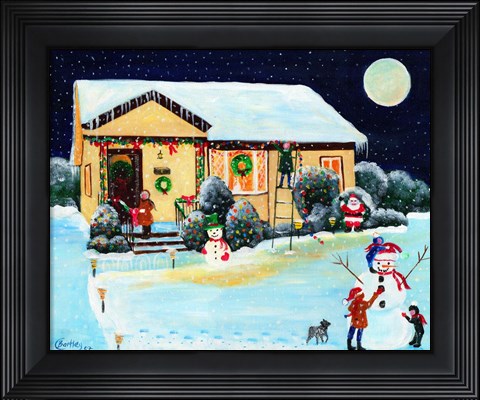 Framed Christmas Time Print