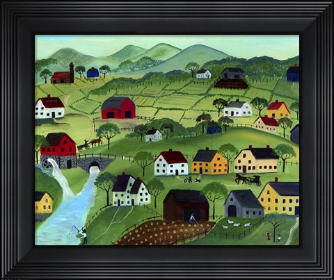 Framed Countryside Print