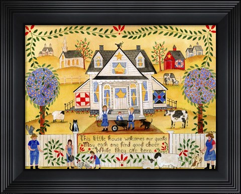 Framed This Little House Print