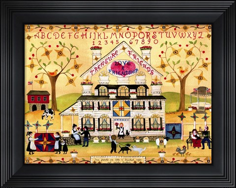 Framed Treasure Friends Print