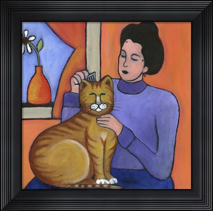 Framed Pretty Kitty Print