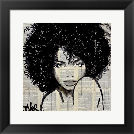 Framed Angel Print