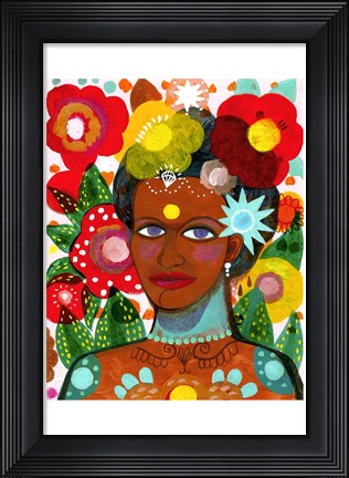 Framed Ipanema Girl Print
