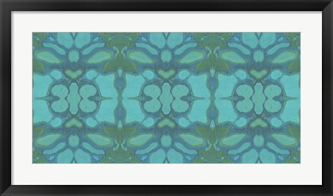 Framed Beach Bungalow I Print