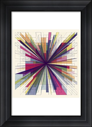 Framed One Point Perspective Print
