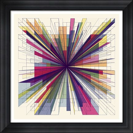 Framed One Point Perspective Print