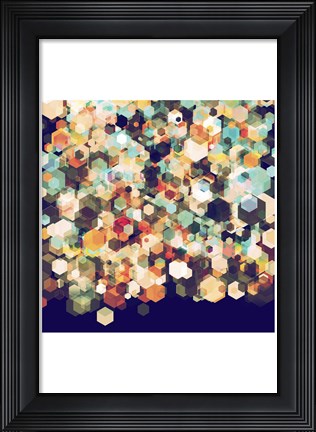 Framed Cuben Cubic Spine Print