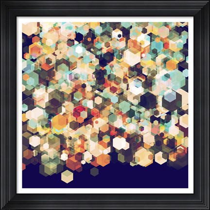 Framed Cuben Cubic Spine Print