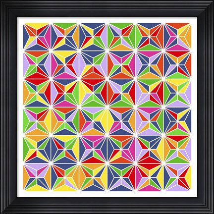 Framed Bright Point Print