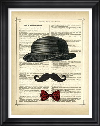 Framed Invisible Gent Print