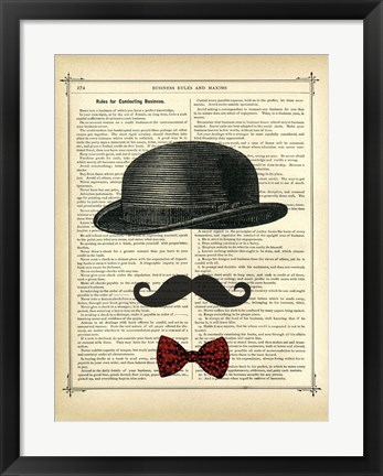 Framed Invisible Gent Print