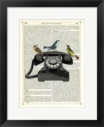 Framed Birdcall Print