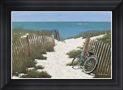 Framed Beach Cruiser Print