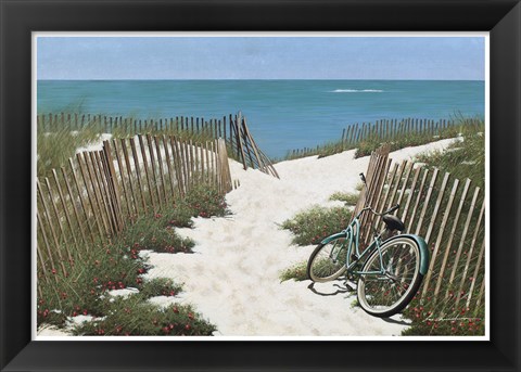 Framed Beach Cruiser Print