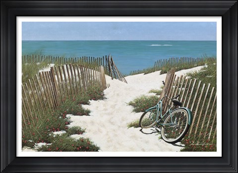 Framed Beach Cruiser Print