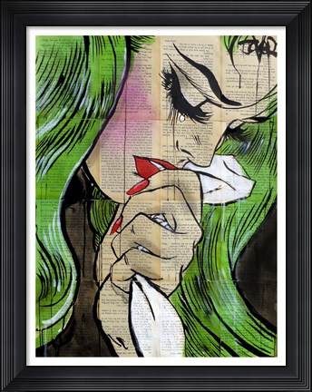 Framed Pop Cry Print