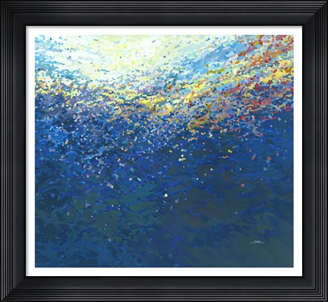 Framed Beneath a Sunset Print