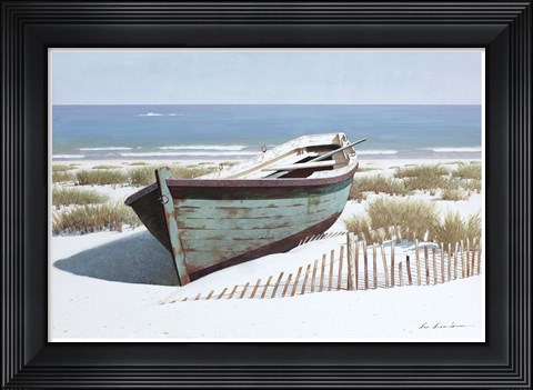 Framed Shoreline Respite Print