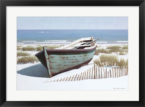 Framed Shoreline Respite Print