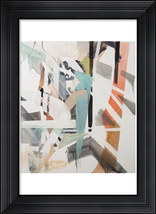 Framed Sugar co eating words Print
