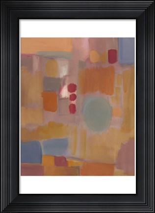 Framed Persimmon Alley Print