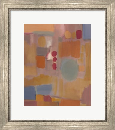 Framed Persimmon Alley Print