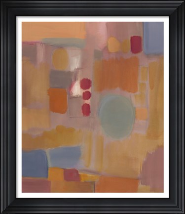 Framed Persimmon Alley Print