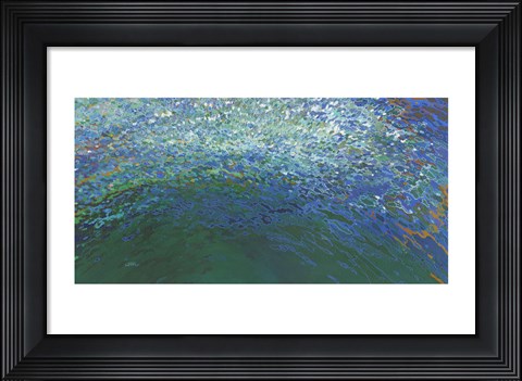 Framed Emerald Sea Print